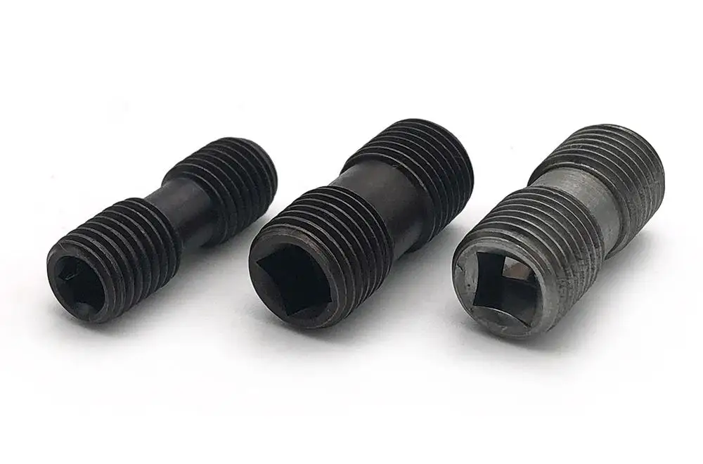 Bolt fasteners manufacturers OEM astm a193 b7 b8 double end bolt high quality m16 black turbo stud bolt
