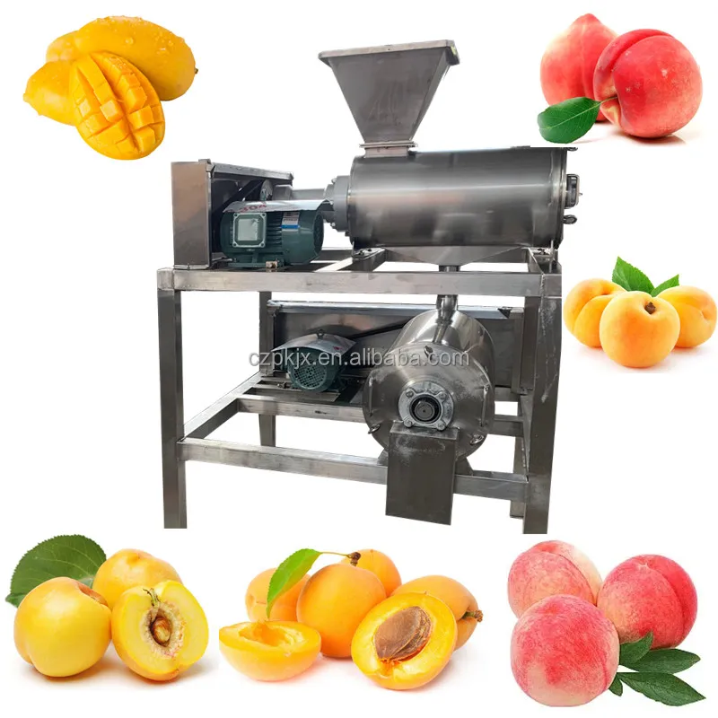 Tamarind Pulper Mango and Pulping Machine Professional Automatic Peeling Fruit Peeler Pulper