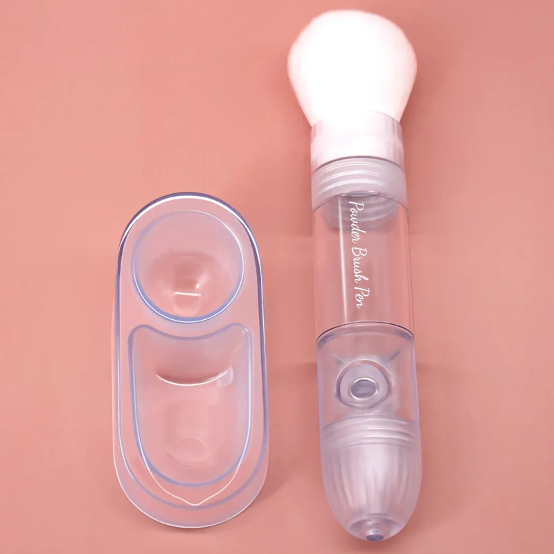 2 in 1 Nail Powder Brush Pen High Quality Nail Art Cleaning Brush Soft Remove Dust Powder Salon Tool 2024