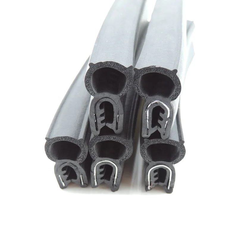 Customized  Rubber Edging for Sheet Metal Seal Strip/car Roof Rubber Strips