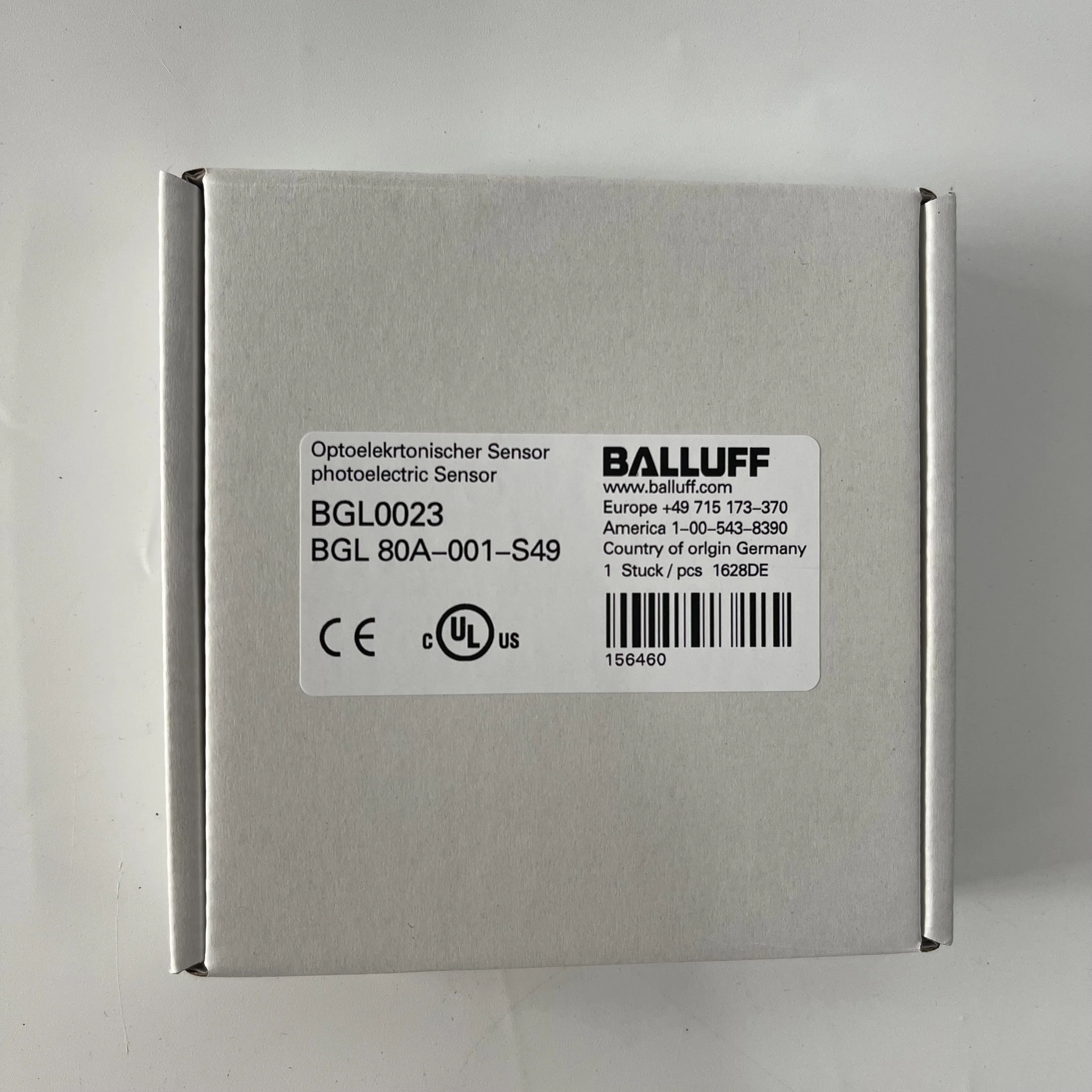 Balluff Photoelectric Sensor BGL 80A-001-S49 BGL0023 Balluff Photoelectric Sensor BGL 80A-001-S49 BGL0023