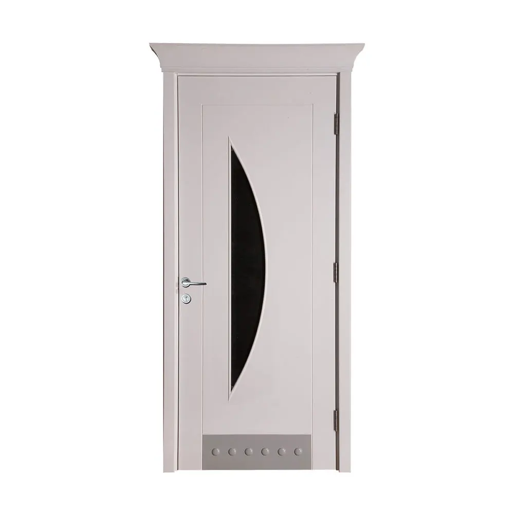 American Style Half Moon Glass White Painting Door Design Main Entrance Door For House Buy American Style Door American Style Main Entrance Door American Style White Painting Door Product On Alibaba Com