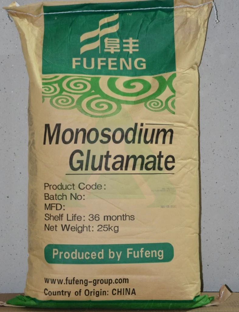 Фуфэн MSG E621 глутамат натрия глутамато монозодико бренд FUFENG MEIHUA LINGHUA солевая сетка