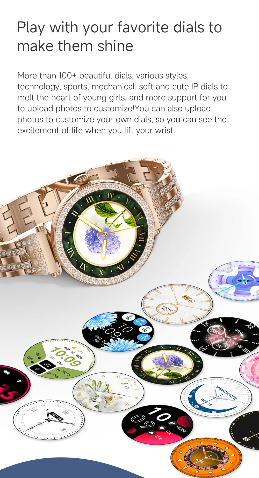 Chinese factory supplier supply  Sanvnet Lc602c Fashion Smart Watch 2025 With 1.19 Inch Amoled Ip68 Heart Rate Monitoring Diamond Steel Smart Watch For Women - Buy Ip68 Waterproof Smart Watch round Shape Smart Watch steel Band Smart Watch amoled Display Smart Watch sleep Tracking Smart Watch round Shape Smart Watch sleep Tracking Smart Watch remote Control Smart Watch da Fit App Compatible Smart Watch