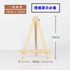 Cornice triangolare da scrivania in legno - 18x24 cm