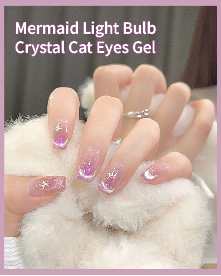 Nontoxic Cat Eye Polish Gel Golden Sky 9d Gel Nails Polish Cat Eyes
