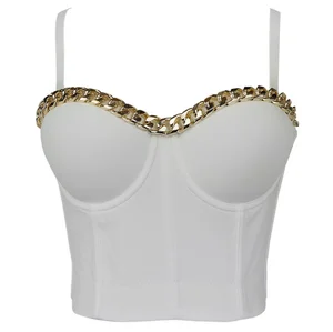 Sexy Crop Tops Sequins Camisole Sleeveless Tank Top Women Built in Bra Solid Color Sling Cami Hot for Party Festival  1801