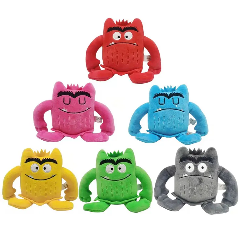 6 Style New 13-15cm Cartoon Animal The Colour Monster Plush Toys Cute  Education Story Colorful Monster Stuffed Dolls For Gift - Buy The Colour  Monster Plush,Monster Plush Toy Product on 