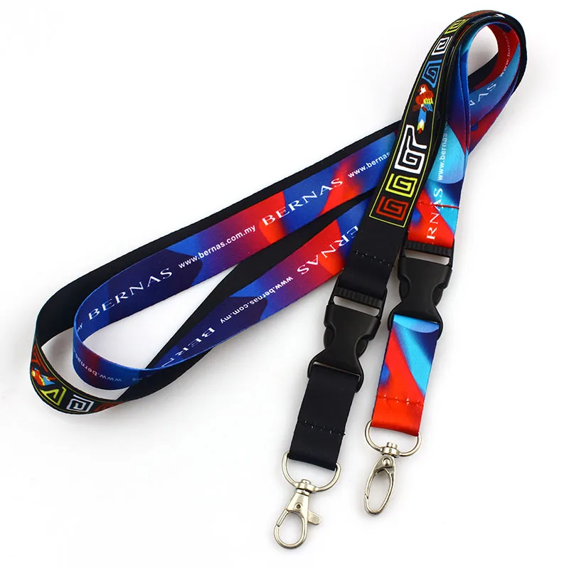 Double Bulldog Clip Lanyards For Special Events Two Hook Open Ended ...