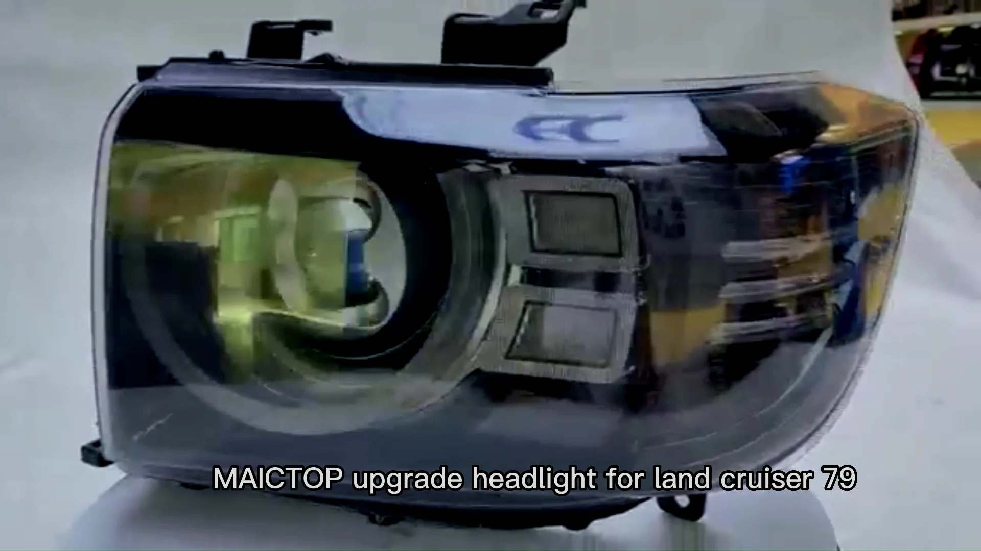 Maictop Car Accessories Modified Led Headlight For Land Cruiser 79 75 Series Lc79 Fj79 Head