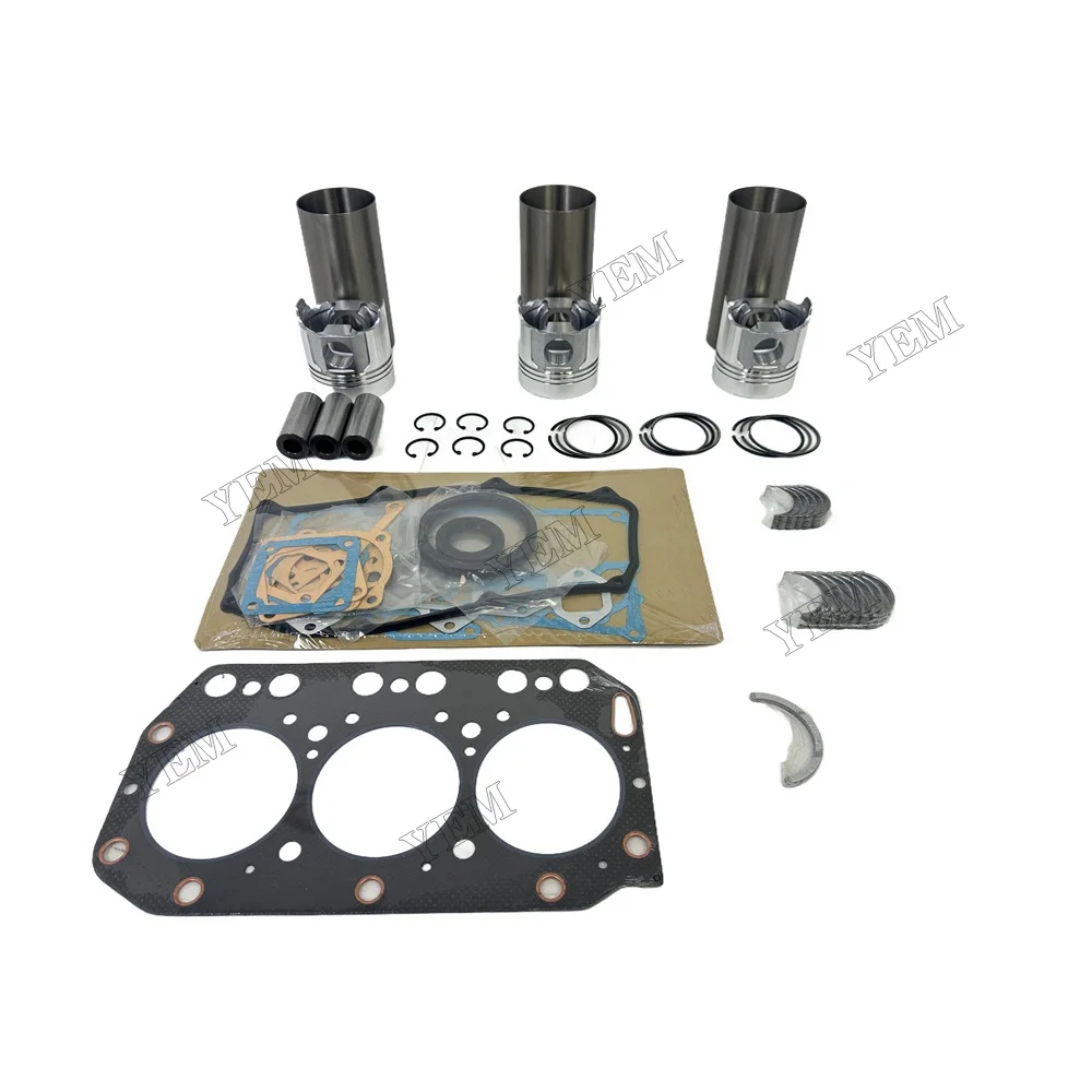 3TN100 Engine Overhaul Rebuild Kit For Yanmar Engine Piston Ring Gasket Bearing