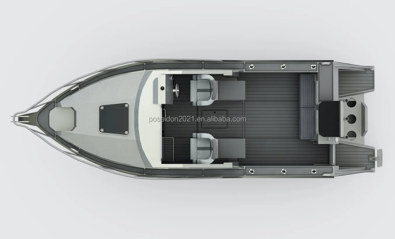 Sea King Family Use 25ft Deep V Hull Sport Cabin Boat