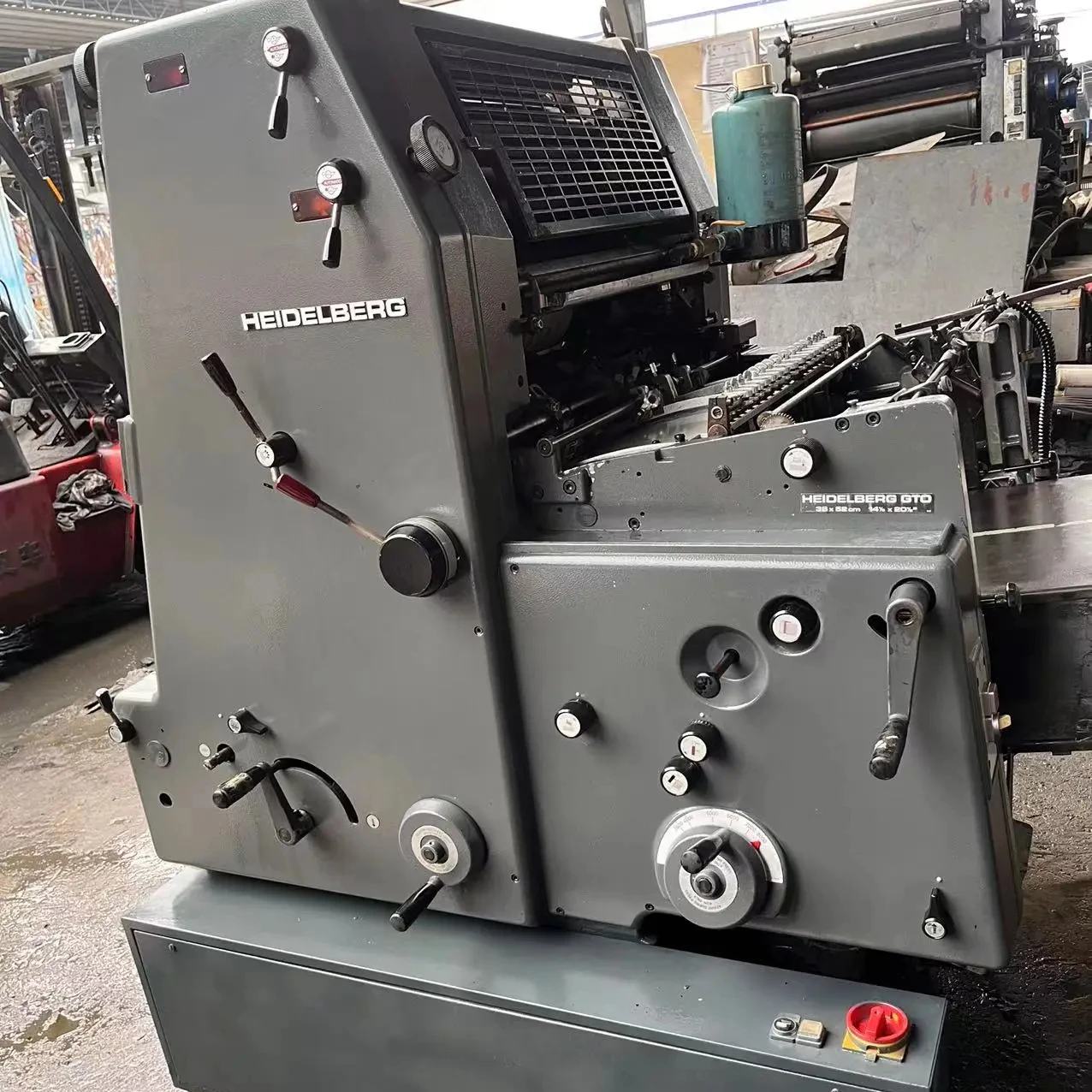 Используемый Heidelberg Gto52 Цветной Офсетный Печатный Станок Gto521 - Buy  Used Heidelberg Gto52 Color Offset Printing Machine,1 Color Offset Printing  Machine,Used Offset Press Product on Alibaba.com