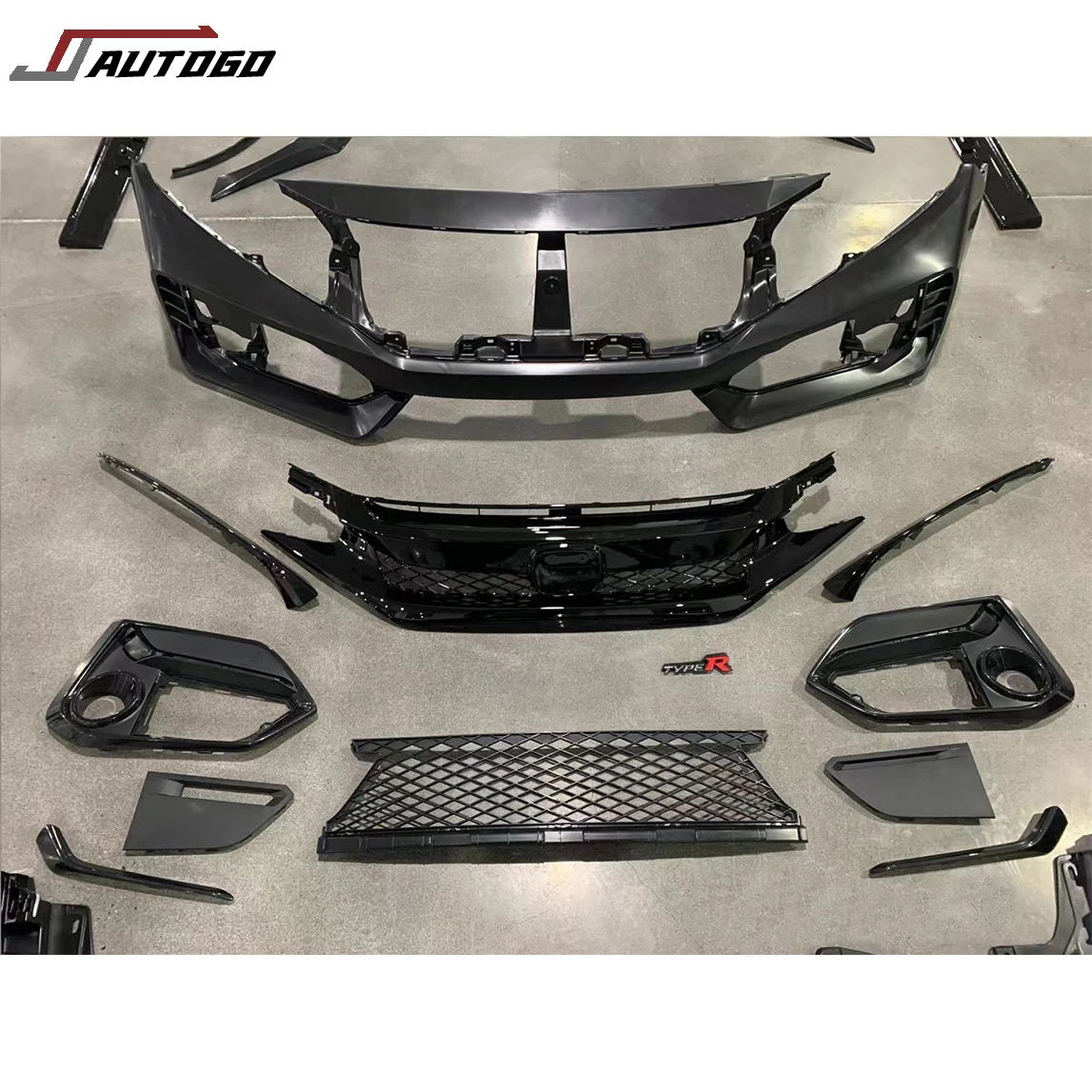 Alibaba.com: HONDA CIVIC FC1 FK7 16-20 to FK8 Wide Type-R Body Kit with ...