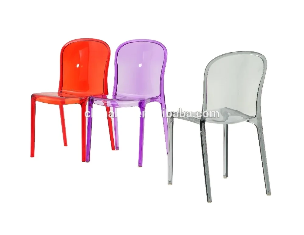 Оптовая продажа прозрачный акриловый пластиковый стул для столовой/Офисная PC-111A