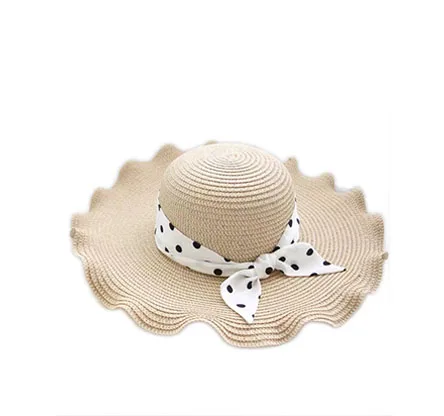 Ladies Fashional Summer Beach Straw Hat 