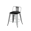Silver 45 high leather surface