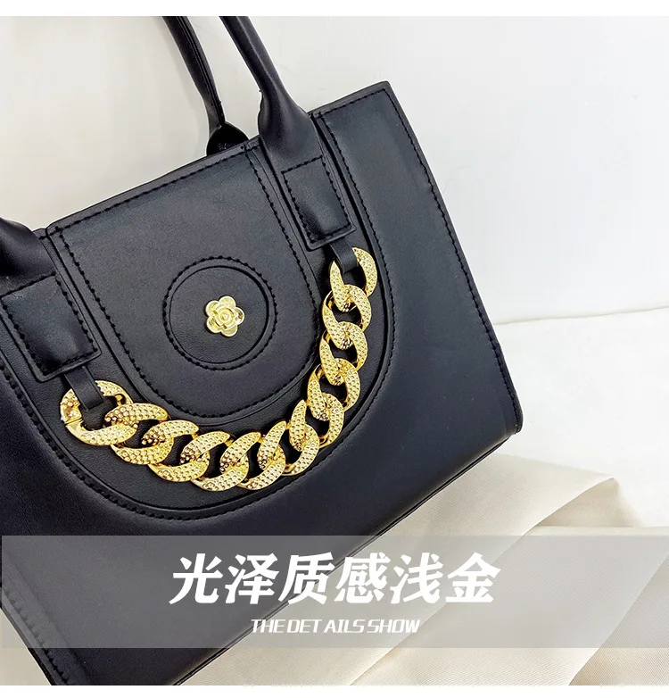 Fashion Design Chain Sling Bags For Women Popular Large Shoulder Bags For Ladies New Style