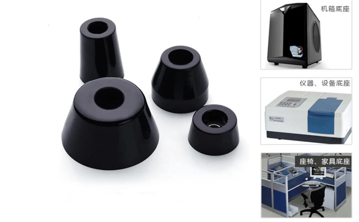 Chopping Board Anti Vibration Chassis Foot Pad with Gasket Oven Cone Rubber Foot Pad Recessed Washer Screw Mount Rubber Feet