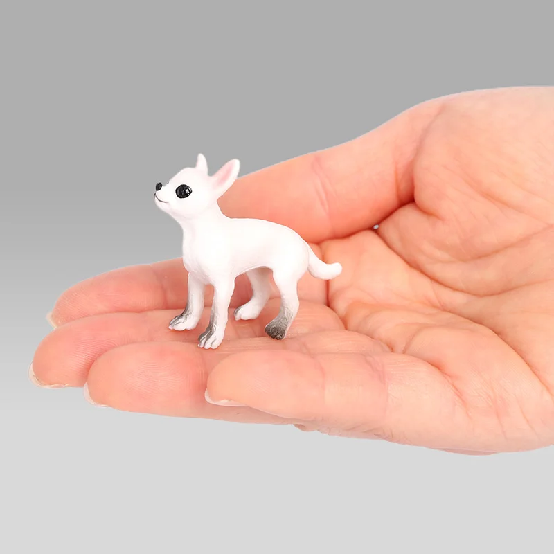 Peluche Chihuahua Miniatura Perro Chihuahua Juguete Escultura De