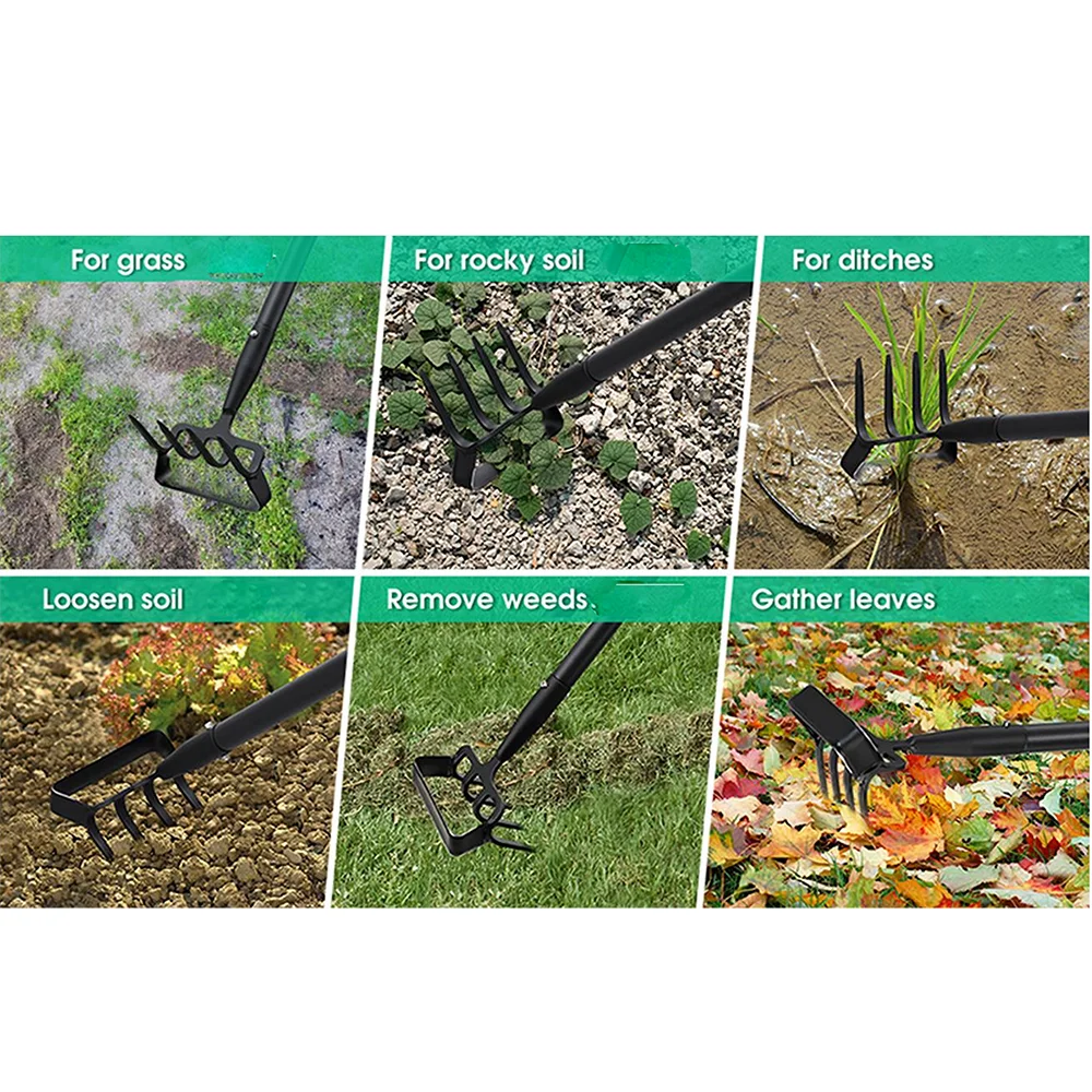 Garden Hoe Tool Small Action Hoe, Loosening Soil And Weeding