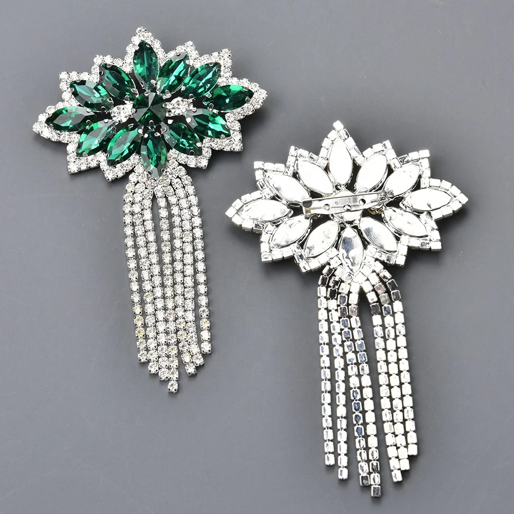 brooch for bridesmaid dress Women's Ariel Floral Brooch Light Mint MEAN BLVD main image 1