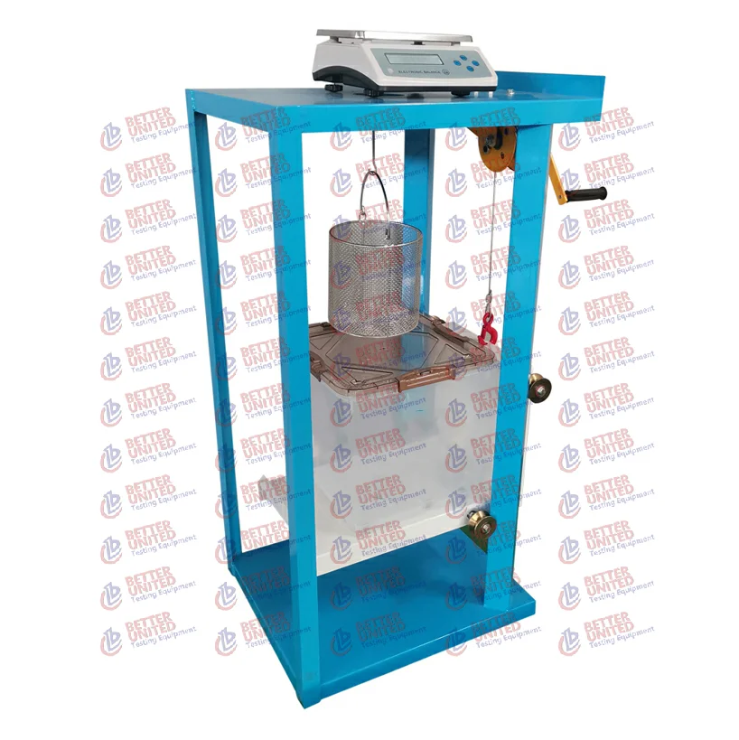 Aggregate Specific Gravity test Apparatus Bench Buoyancy Balance for Specific Gravity