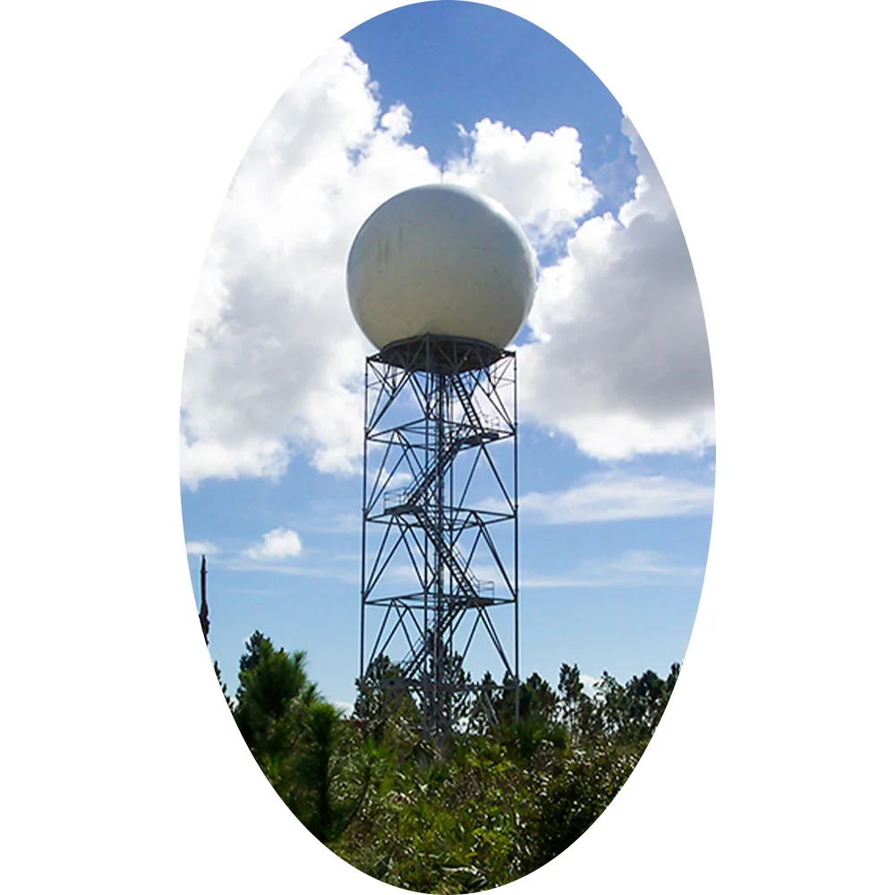 4 legs  angular radar  telecommunication tower  hot dip galvanizing  steel lattice  radar tower