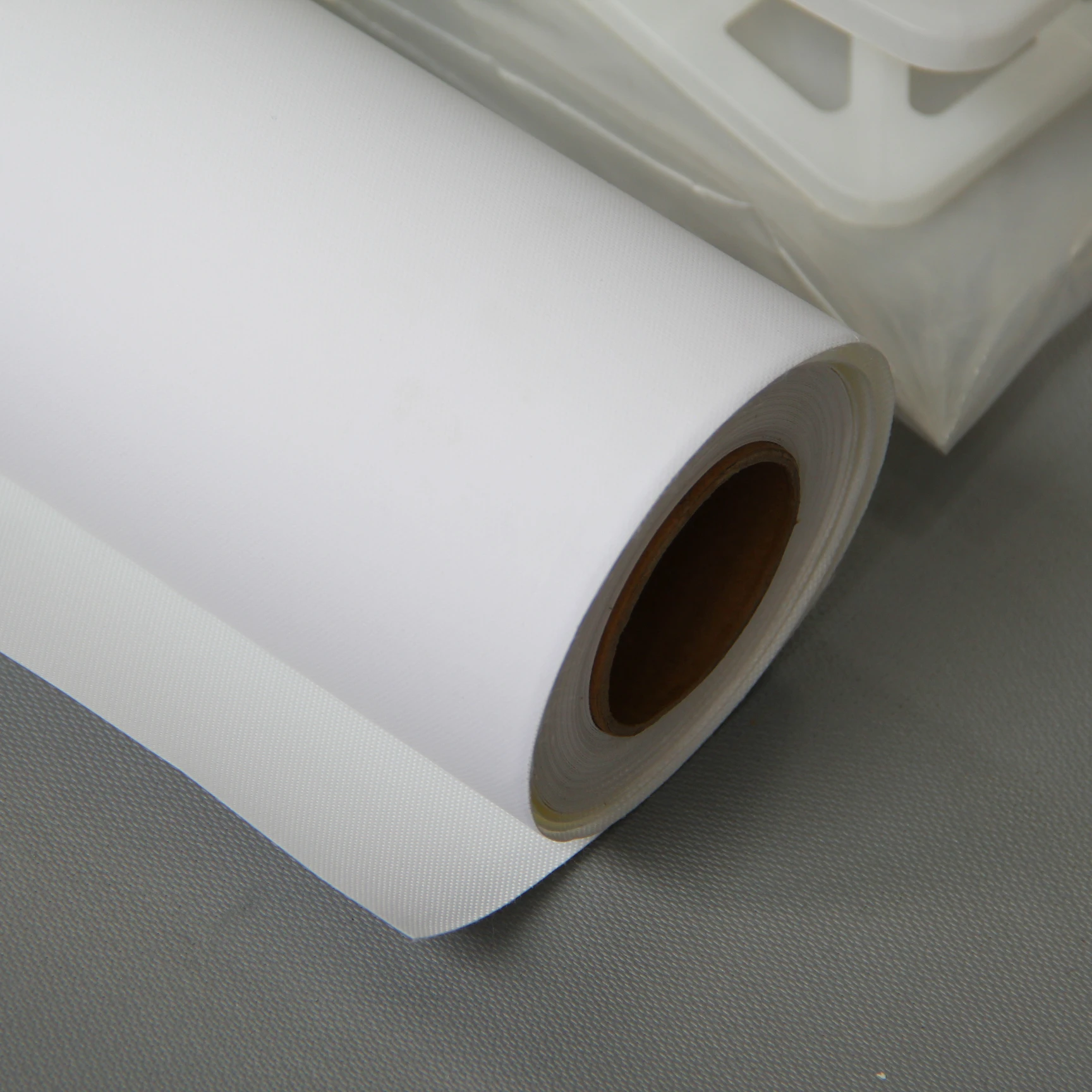 Wholesale Waterproof Inkjet Printing Matte Polyester Synthetic Fiber Canvas Roll