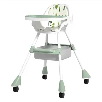 Baby Dining Table Chair Foldable Multifunctional Baby Chair