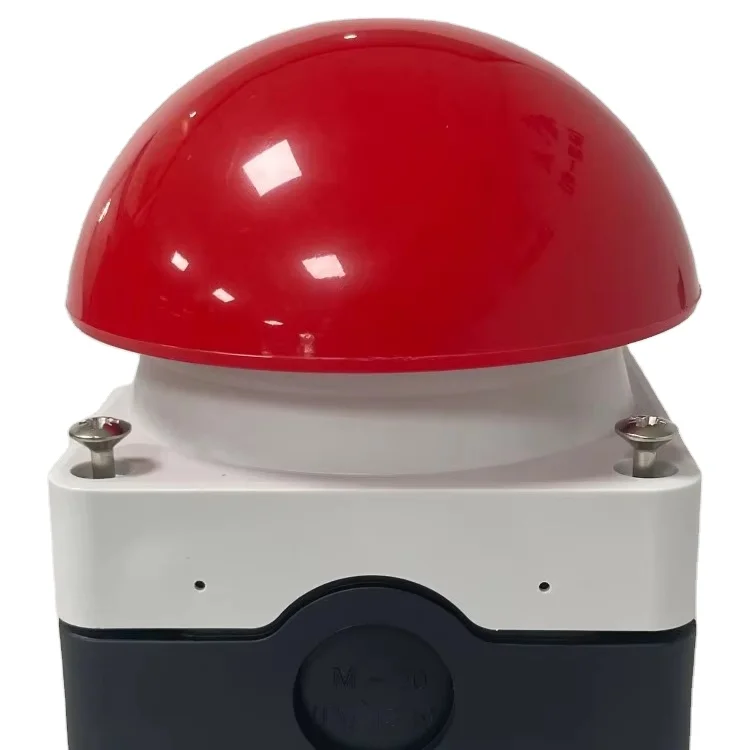 1P65 Mushroom Pushbutton Switches DurableFoot or Palm Activated Weather Resistant and ForIndoor or Outdoor Use