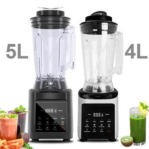 4L 5L Touchpad Digital Commercial Blender Heavy Duty 2500w Hot Sale Multi Function Super Blender Uice Licuadoras Blander