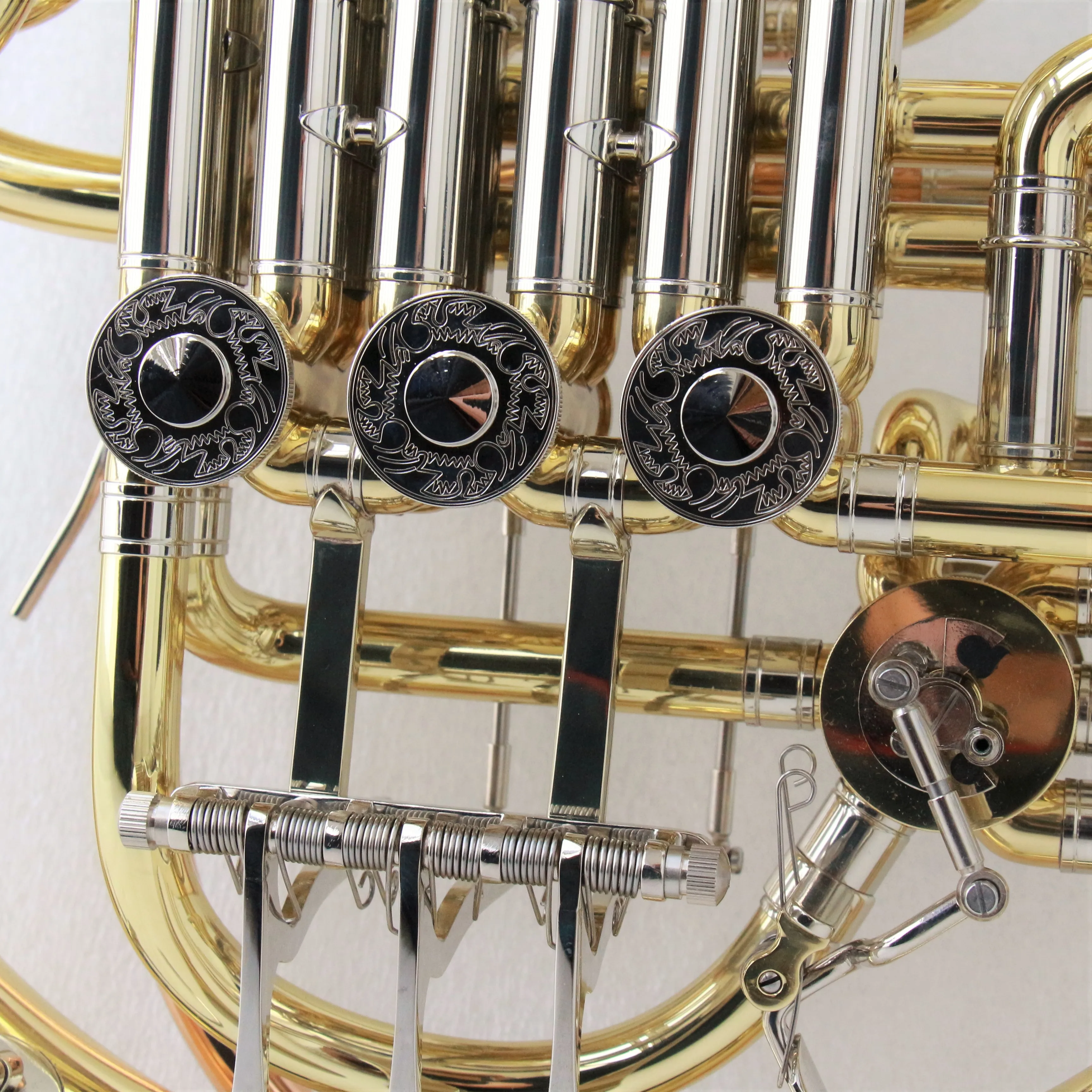 Professional French Horn Copy 103 Series Detachable Bell Double French Horn High Grade Bb/f Gold