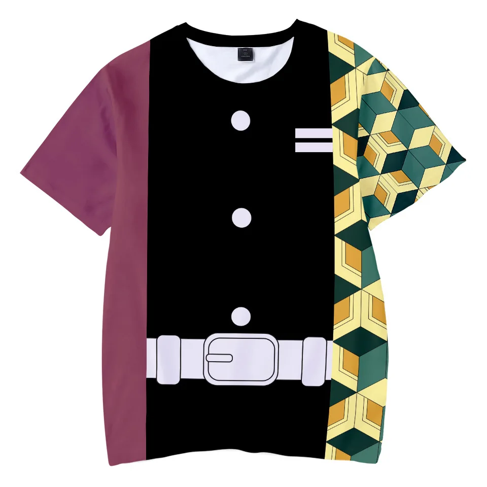 VXVN Uomo Donna Demon Slayer Felpa con Cappuccio Nezuko Zenitsu Kimetsu
