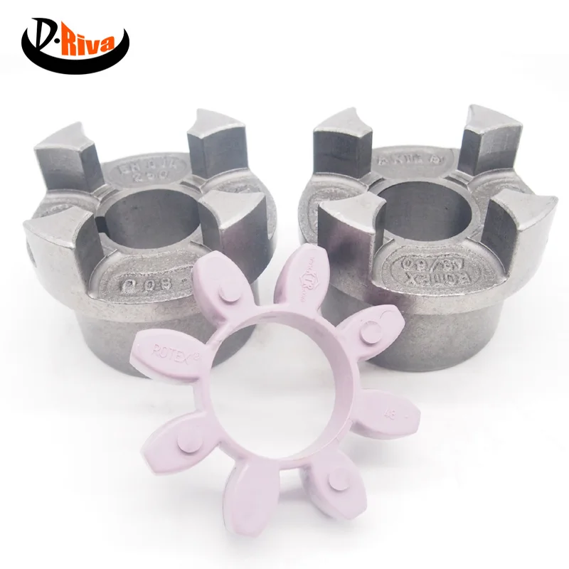 Ktr Rotex Flexible Rubber Coupling Spiders Rotex 28mm Bore 8 Mm Keyway