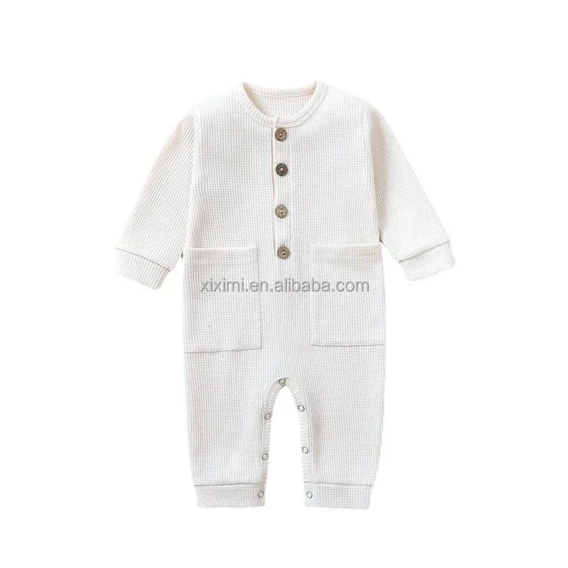 Spring/ Autumn Newborn Infant Long Sleeve Jumpsuits Cotton Multicolor