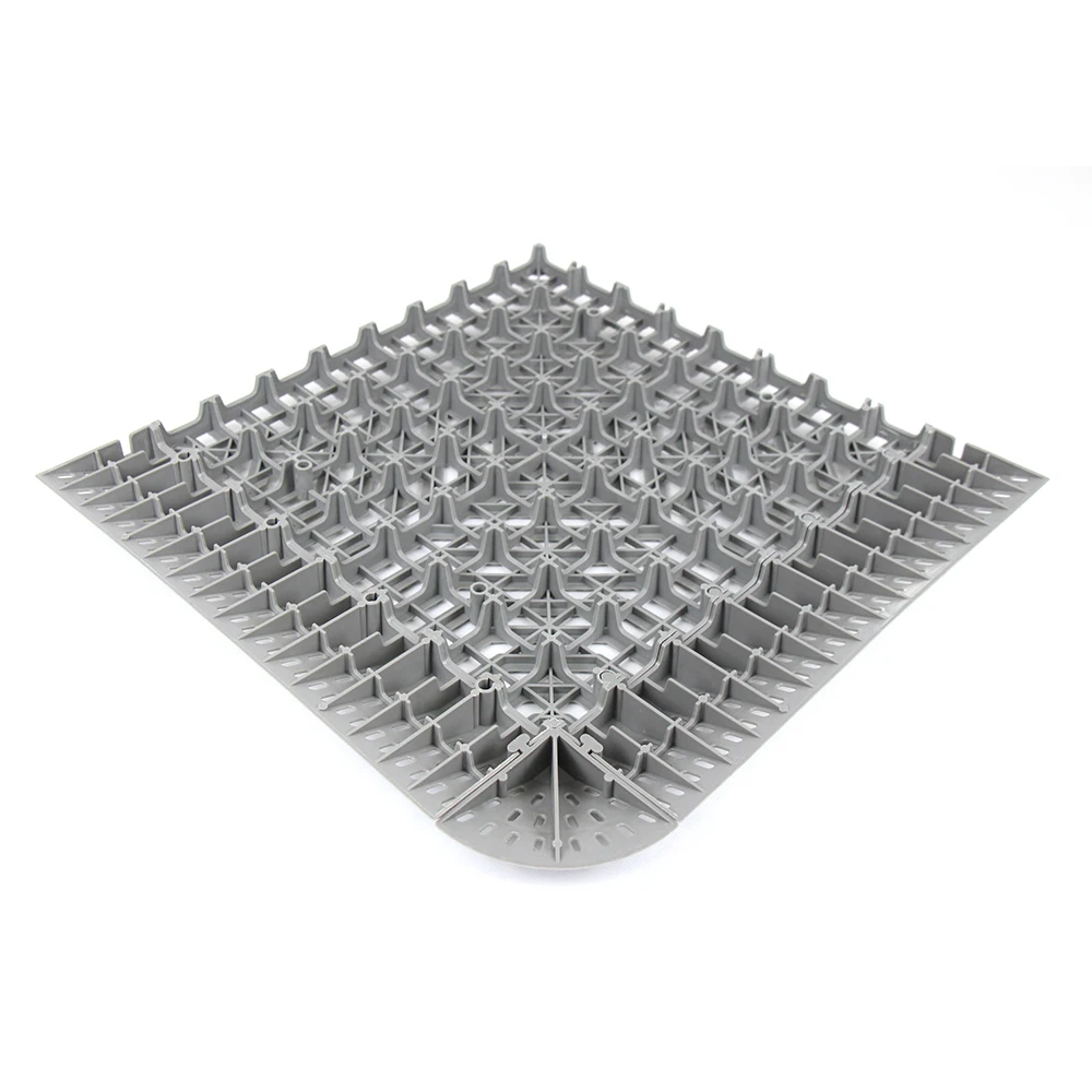 40x40x3 Factory PP Plastic Interlocking Garage Car Wash Floor Tile With Free Design