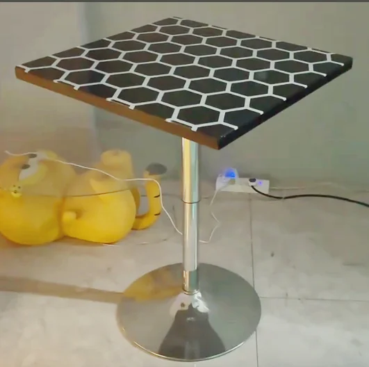 Touch Sensitive Table Technology Powered Lighting Bar Decor