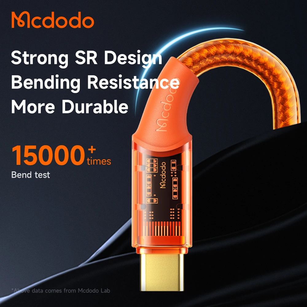 Прозрачный 1,2 м 1,8 Type-C Type C USB кабель для передачи данных для Samsung мобильного телефона зарядки 100 Вт 5A USB-C E-mark сотового телефона Кабели