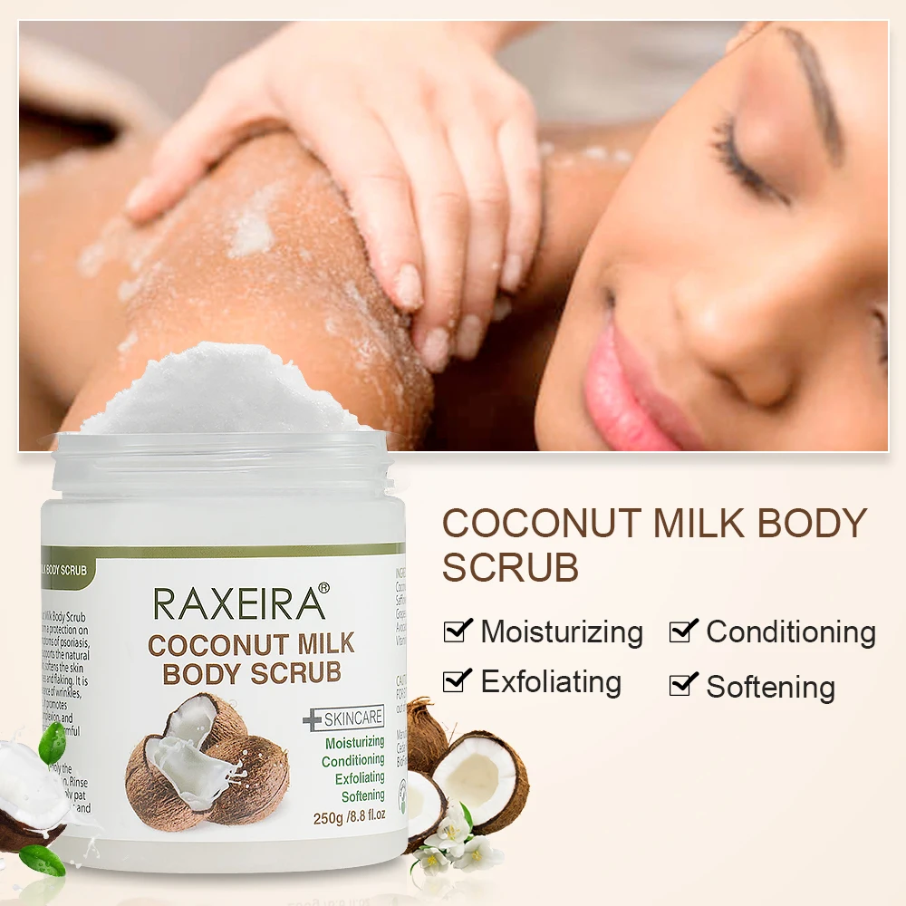 Wholesale Exfoliates Skin 100 Pure Coconut Body Scrub Whitening
