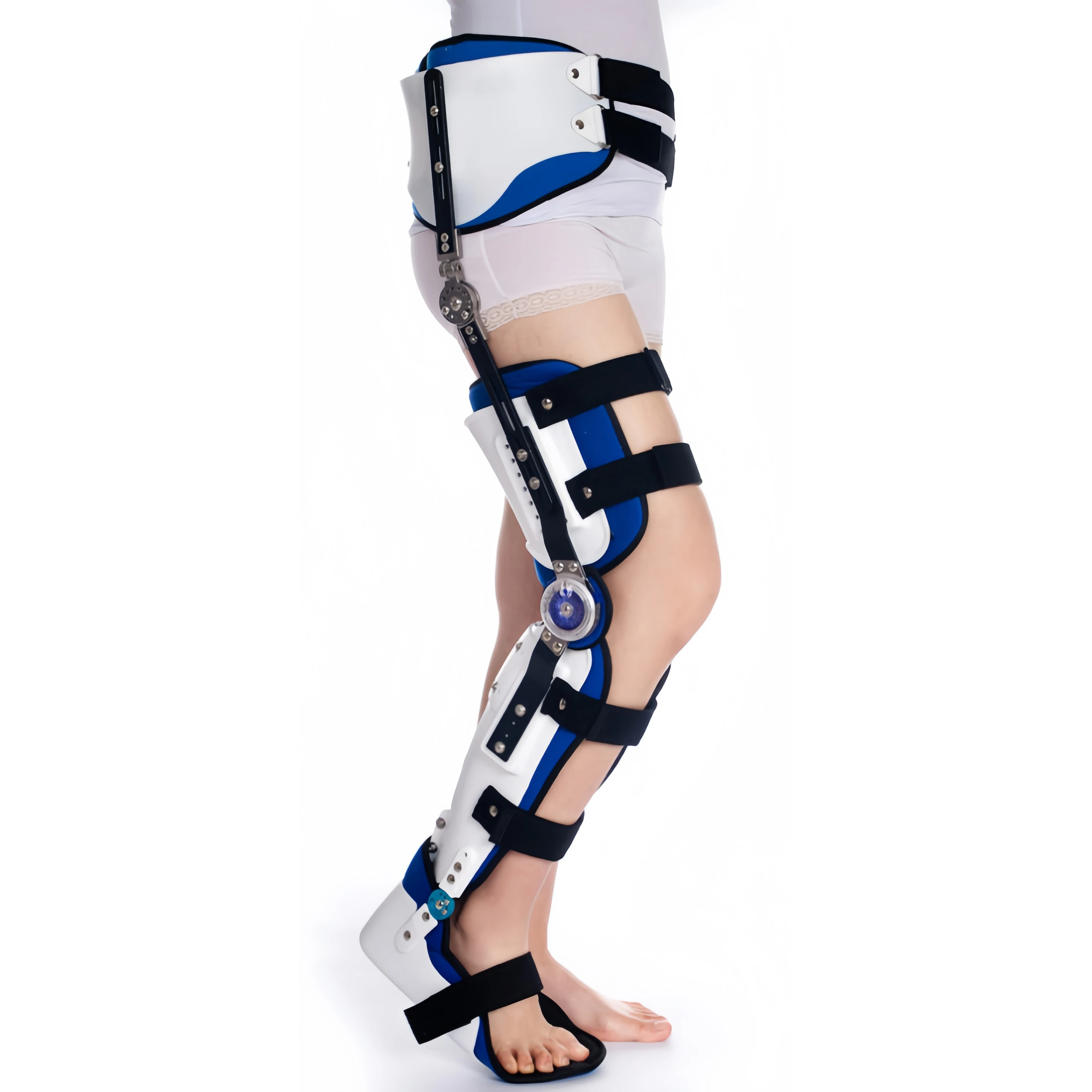Alibaba.com: Adjustable orthopedic leg brace with hip, knee, ankle and ...