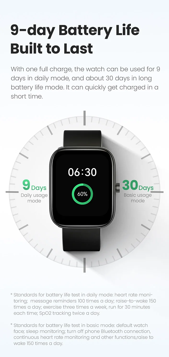 Haylou Gst Lite Smart Watch 1.69" Large Display Ls13 Smartwatch Health