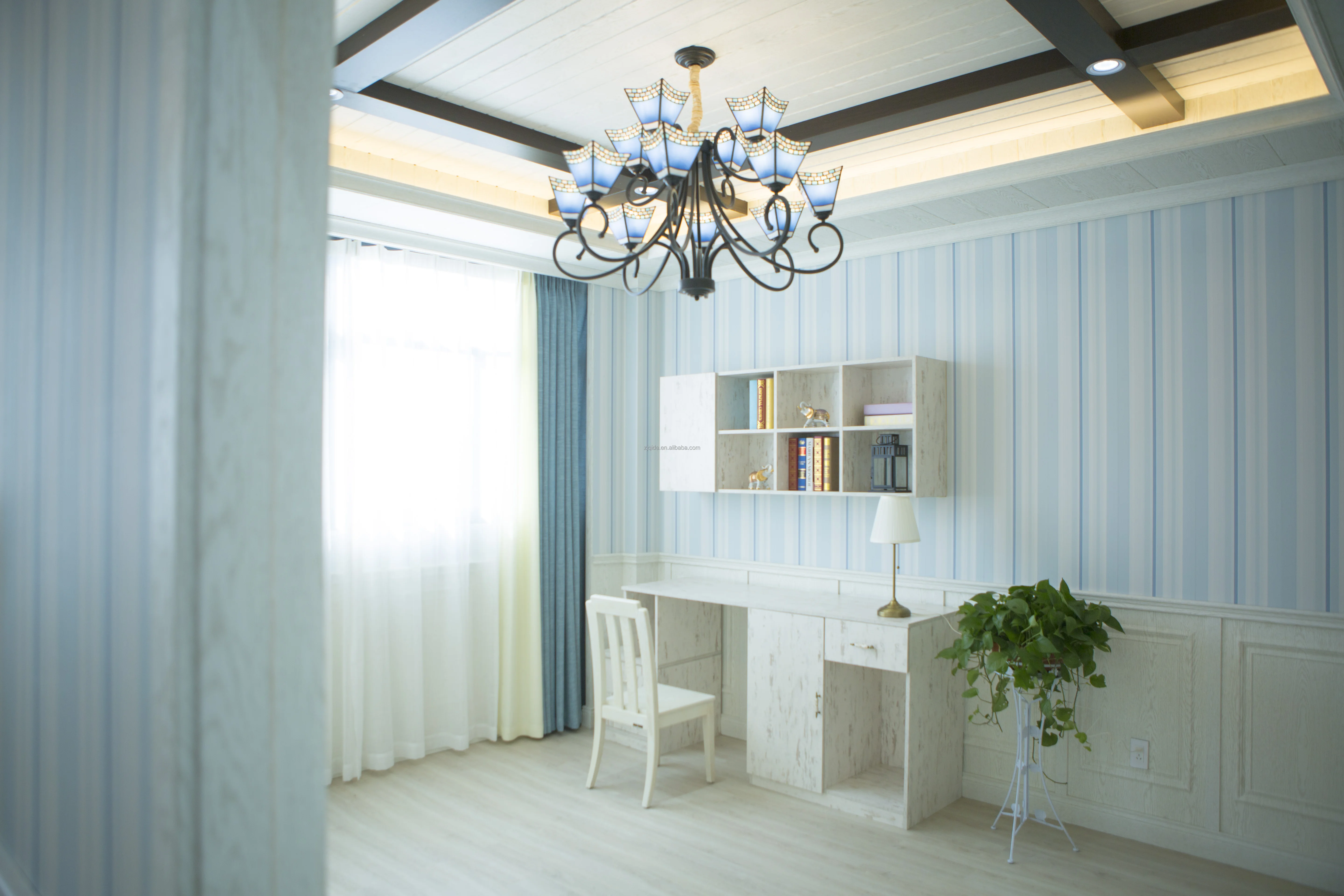 Waterproof Building Material 80mm-thickness WPC Wall Panel Partition Wall