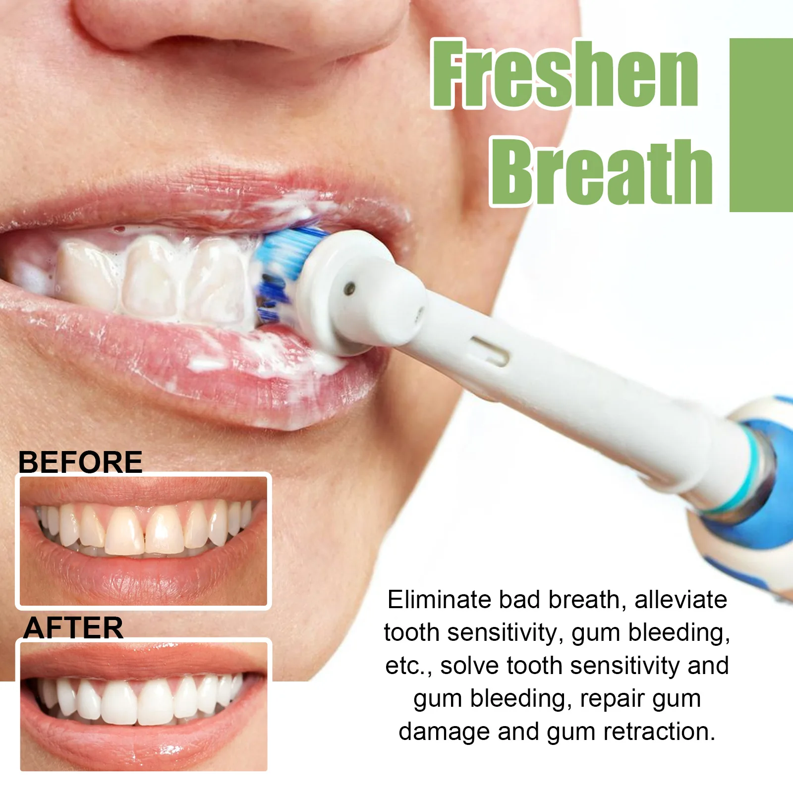 Eelhoe Tooth Whitening Serum Cleaning Tooth Stain Mouth Odor Beauty