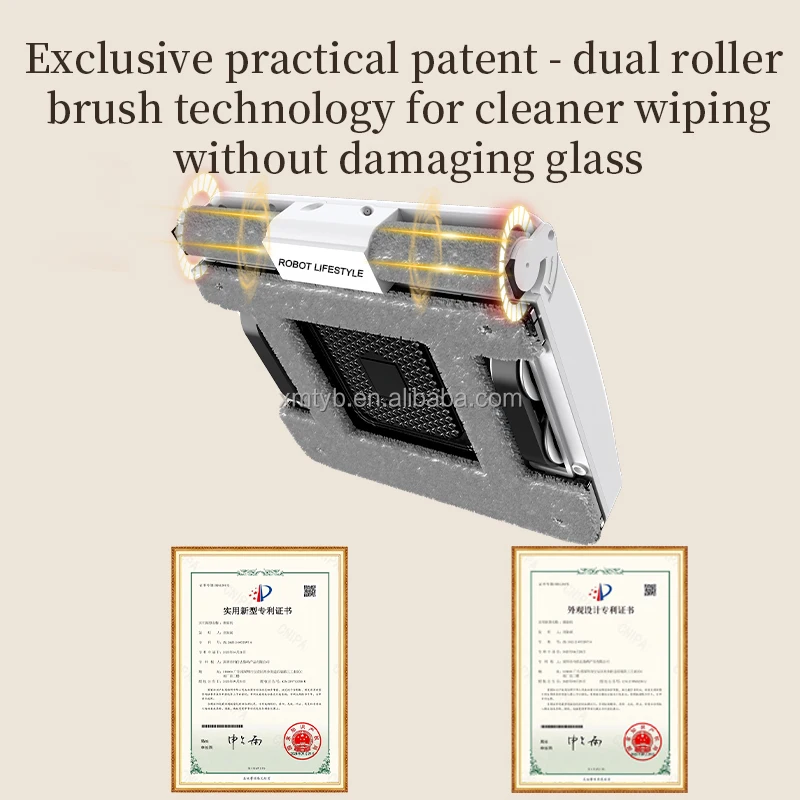 Smart High Rise Smart Window Cleaning Robot 4 in 1 Automatic Window Cleaning Robot Portable Dropshipping Window Cleaning Robot