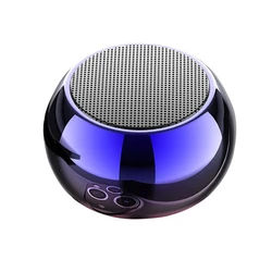 M3 3D объемный мини перезаряжаемый портативный тяжелый BT 5,0 дорожный беспроводной USB HIFI стерео беспроводной динамик