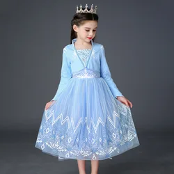 Wholesale Newborn Baby Girl Party Dress Floral Christening Party Event Frock Girls Princess Free Hairband