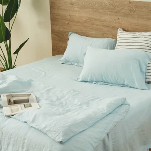 100% French Flax Linen Bedsheet Set Wholesale Oeko-tex Nature French Linen Set Bedsheet Set