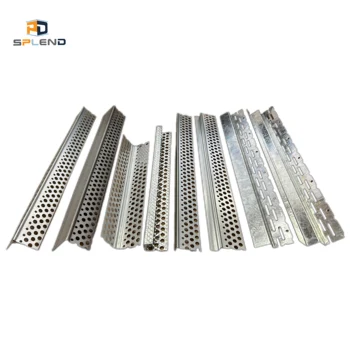 High Quality Customizable Galvanized Steel Drywall Perforated Angle Bead Corner Bead Various Styles for Ceiling Grid Components