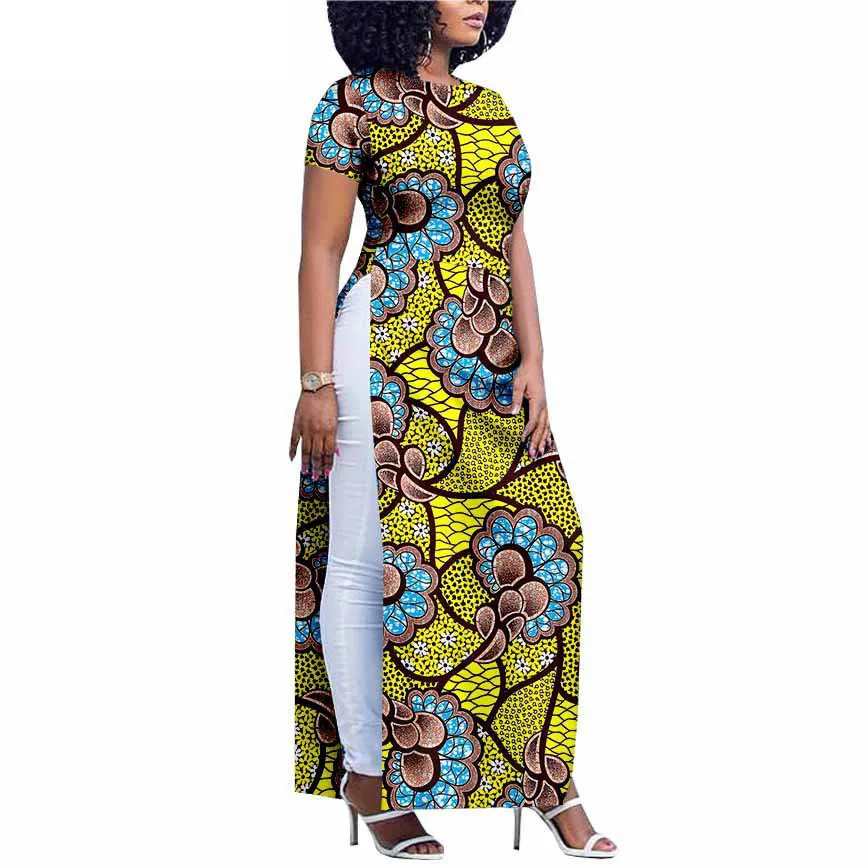 African Print Ankara Long Dress For Women - Customizable Oem| Min Order 2 ct